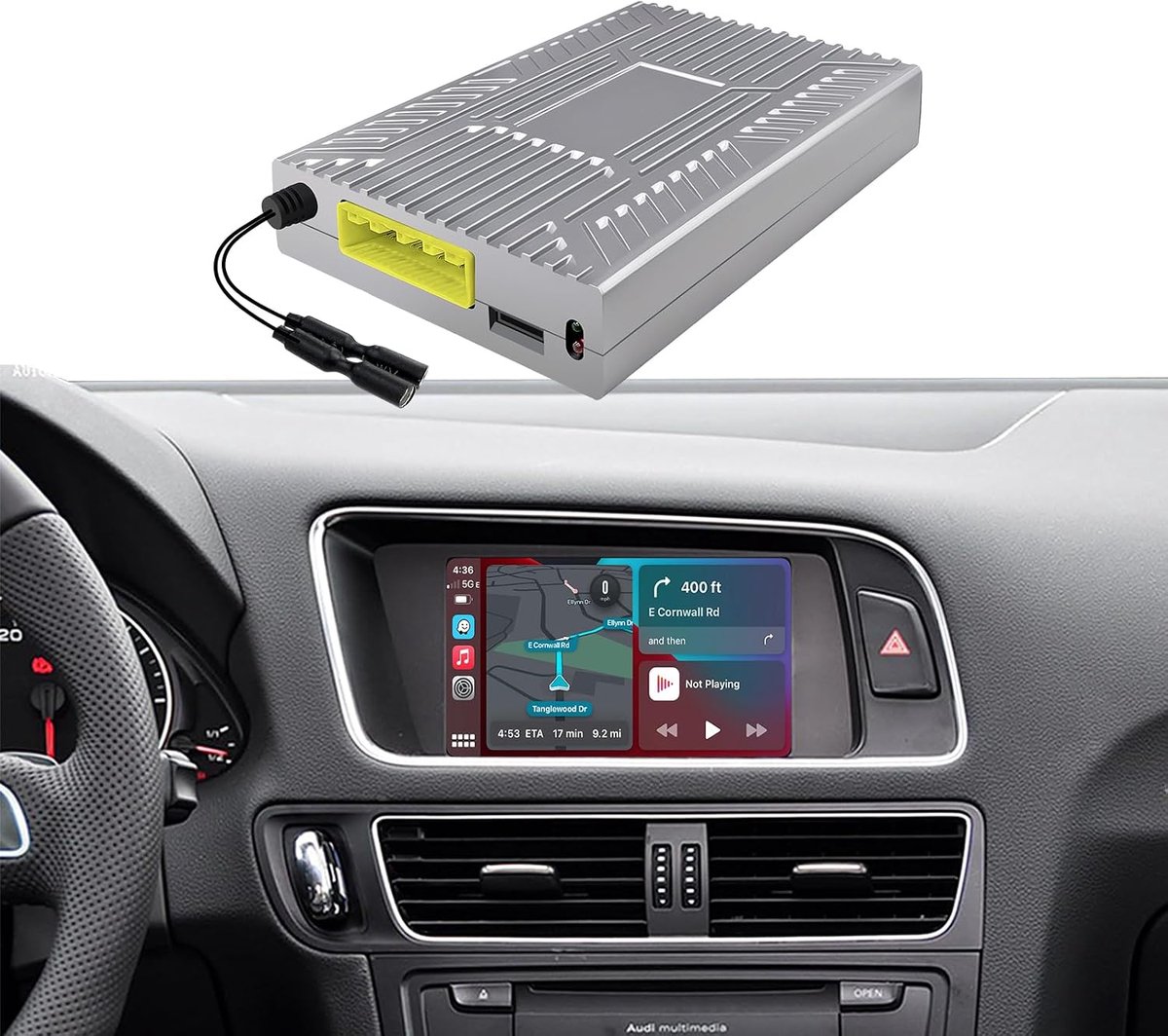Wireless CarPlay & Android Car Retrofit Kit - Geschikt voor Audi A4/A5/Q5 2009-2016 - MMI 2G systeem - ShopVlot