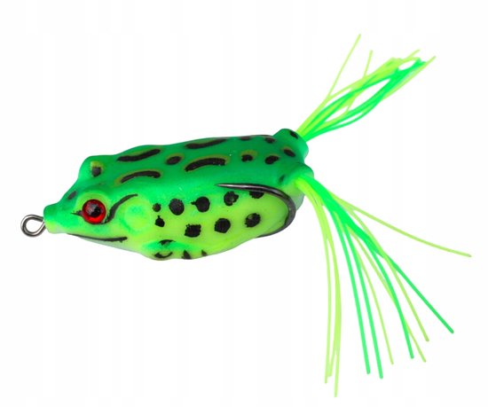 3D Antihaken Rubber Kikkervis, 6cm, 12g - Ideaal voor Snoek — afbeelding 2