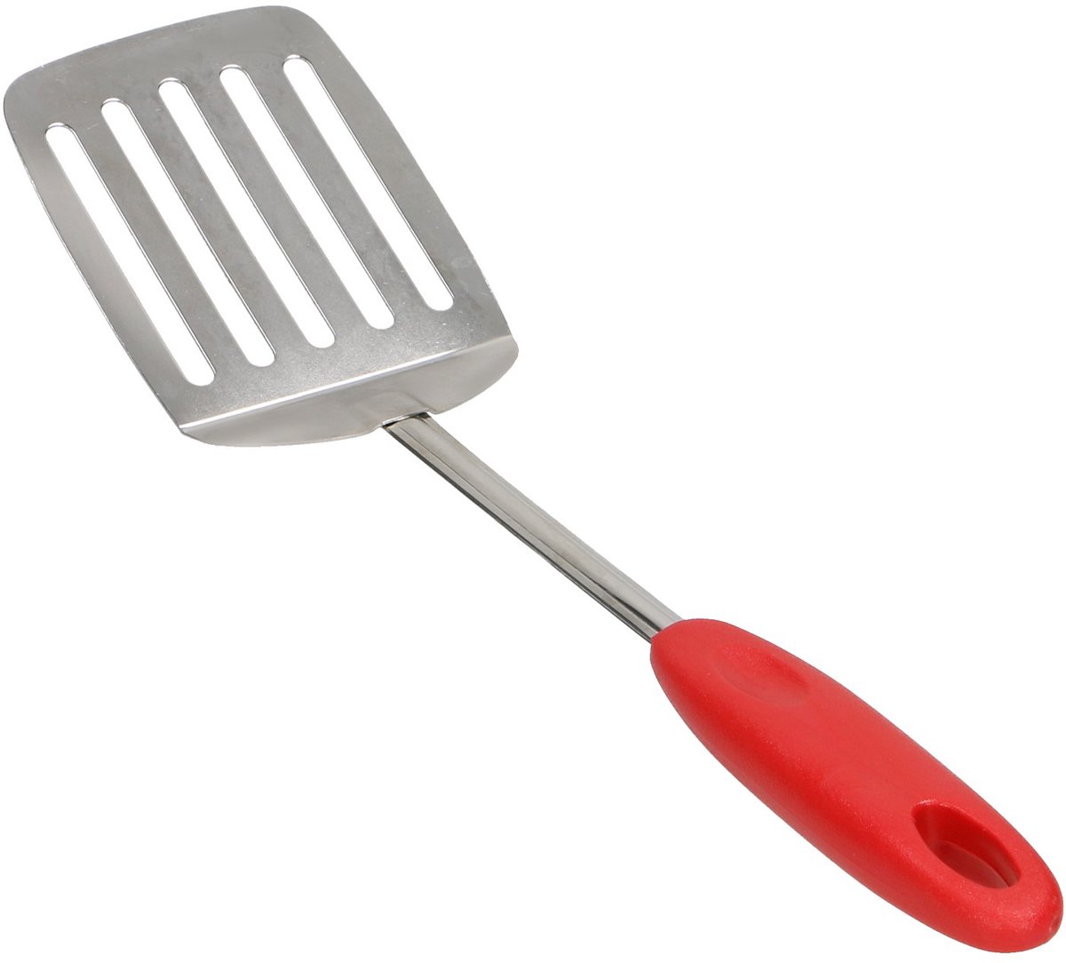 Primpol RVS Spatel - Rood, 35x8 cm