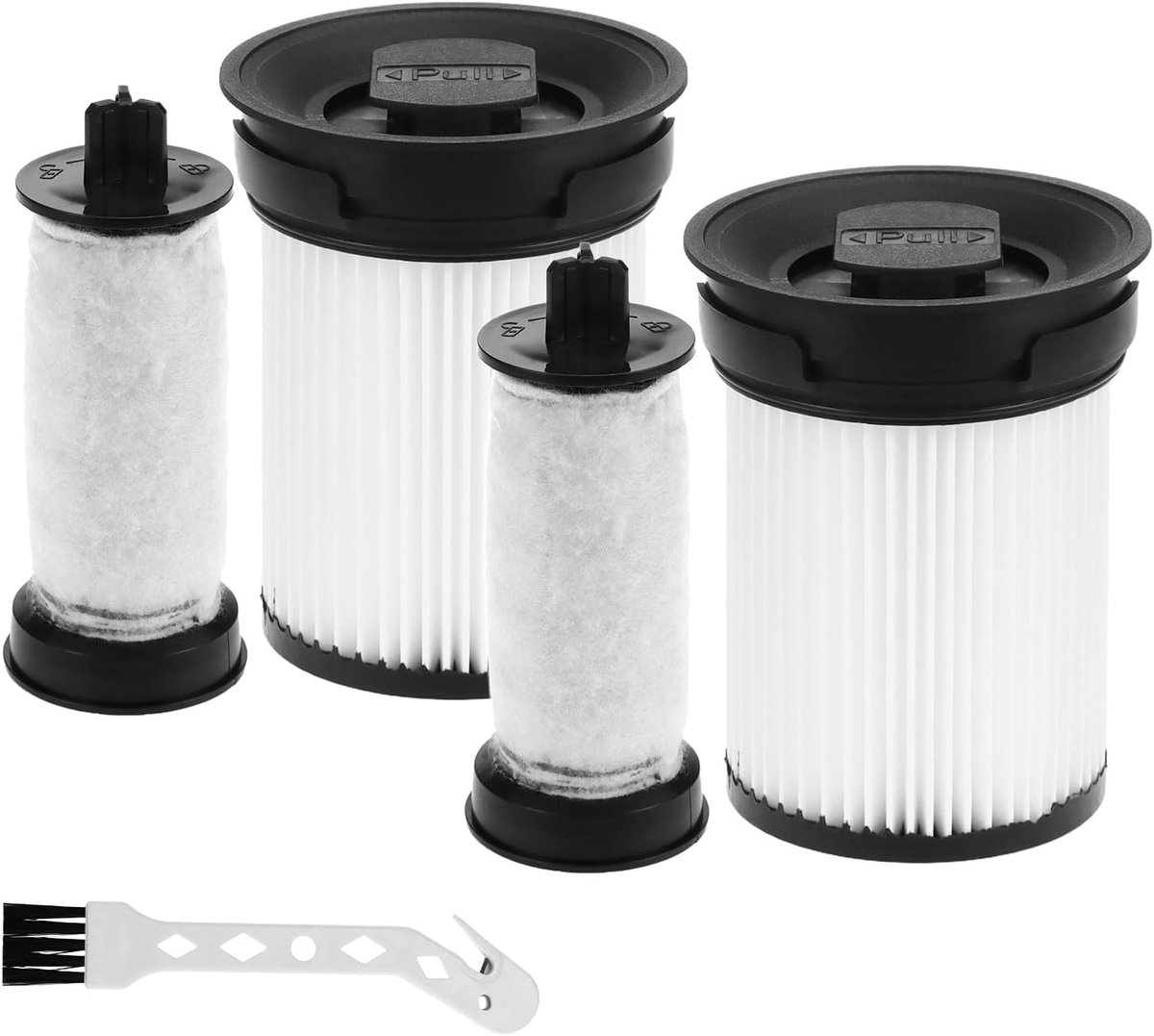 Vervangfilters voor stofzuiger - wasbaar - geschikt voor Miele TriFlex HX1 - langdurige filtratie en schone lucht - ShopVlot