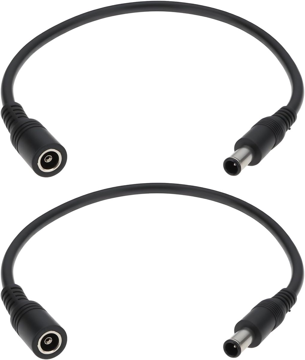 Stroomkabel 6,5 x 4,4 mm - 120 W - 18 AWG - Geschikt voor laptops en monitoren - ShopVlot