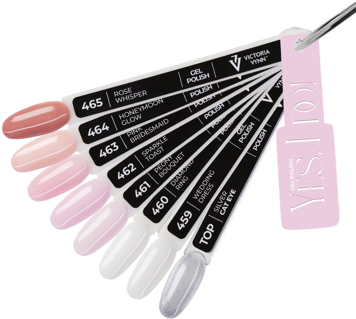 Victoria Vynn – Salon Gelpolish 7 Pack Yes I Do - bruidsnagels - glitter wit / roze / nude - wit / roze / nude gel polish - gellak - nagels - nagelverzorging - nagelstyliste - uv / led - nagelstylist - callance