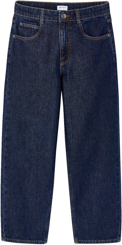 Losse jongensjeans JONEN ongewassen denim