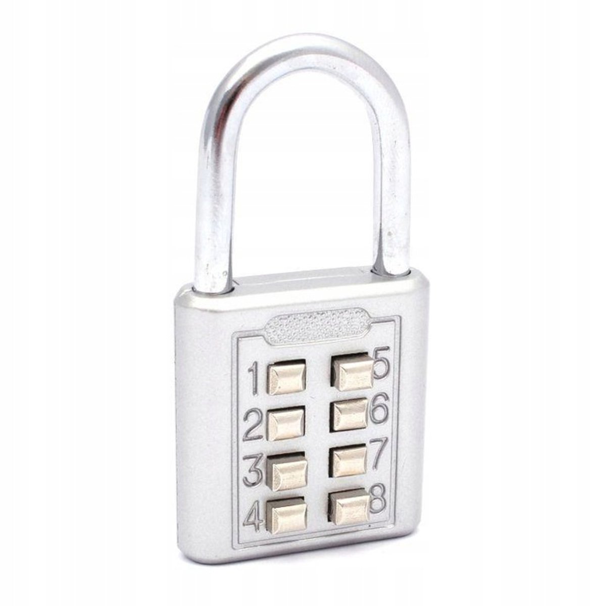 XL-Tools Cijferslot Bagage Zilver 35mm - 4 Cijfer Combinatie