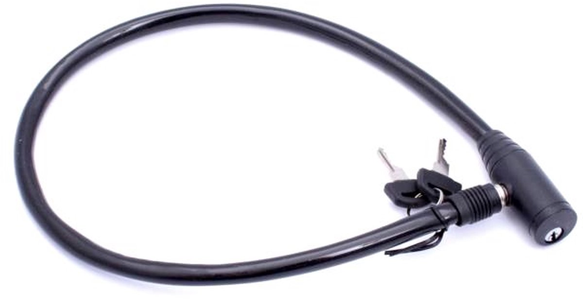Fietsbeveiliging: Stalen Kabel & Sluiting met 2 Sleutels