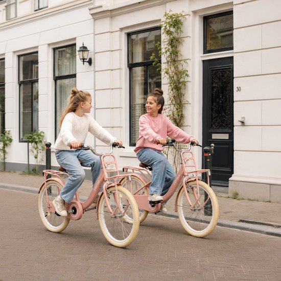 Deryan Liv Kinderfiets 20 inch - Verstelbaar Stuur en Zadel - Roze van Deryan — afbeelding 5