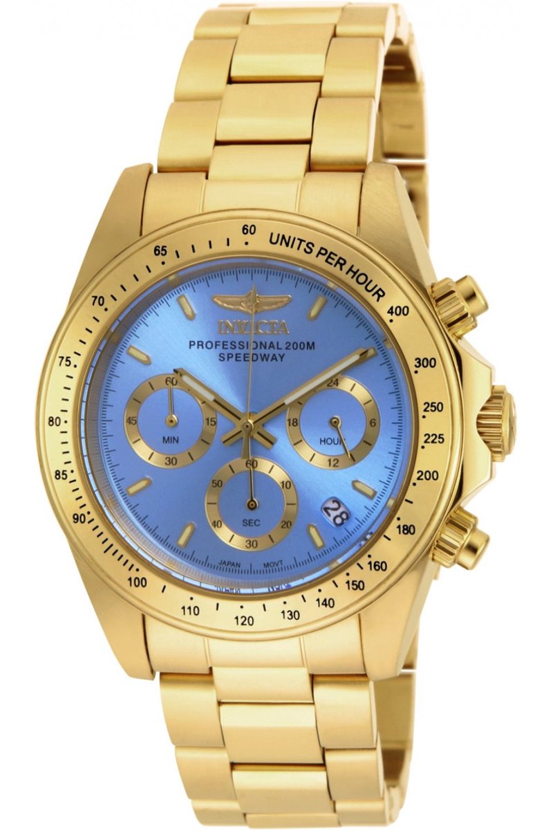 Invicta Speedway 18256 Heren Quartz Horloge - 39 mm