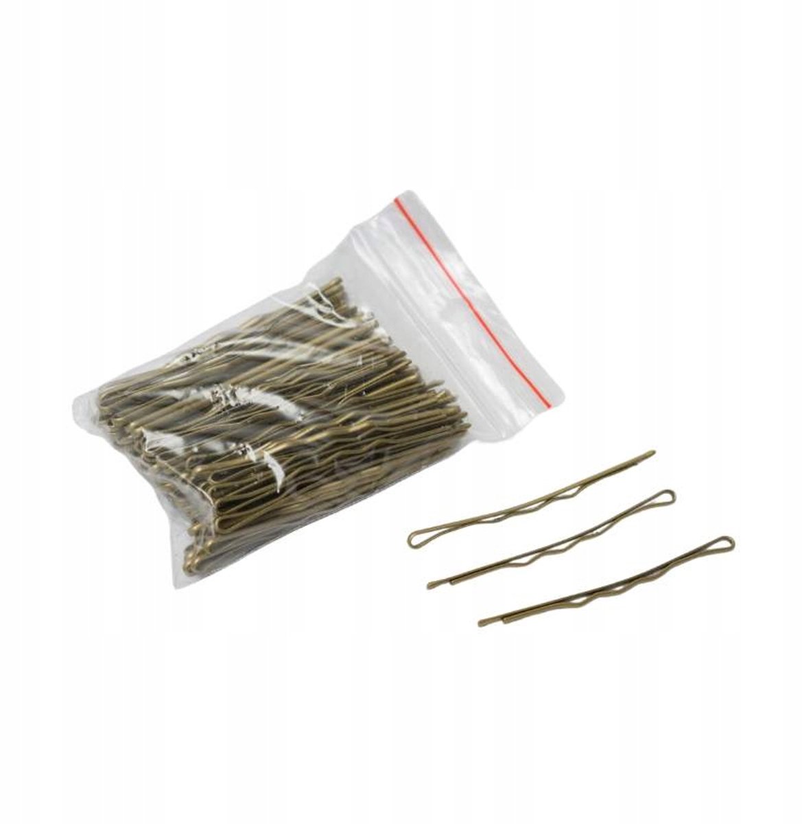 Gouden Haarspelden met Bal - 100 Stuks - 6cm