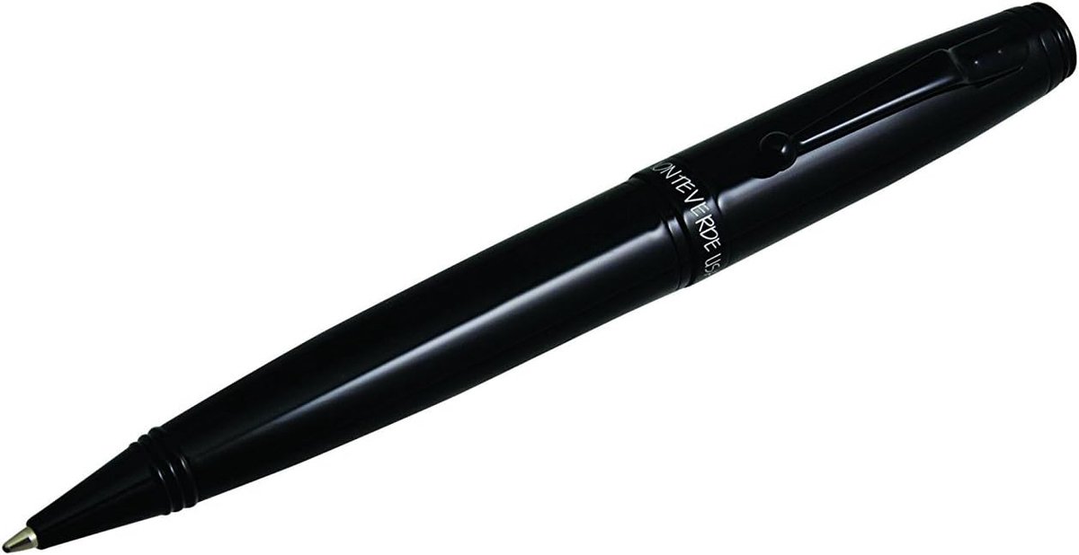Balpen met zachte grip - zwart - geschikt voor rechtshandigen en linkshandigen - perfecte schrijfervaring - ShopVlot