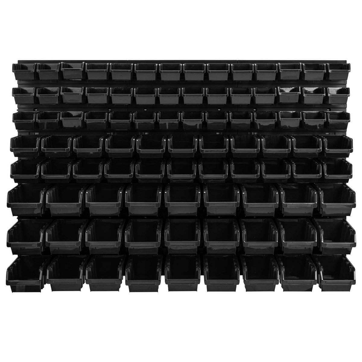 Gereedschapswand 115x78 cm met 91 bakjes en ophangsystemen