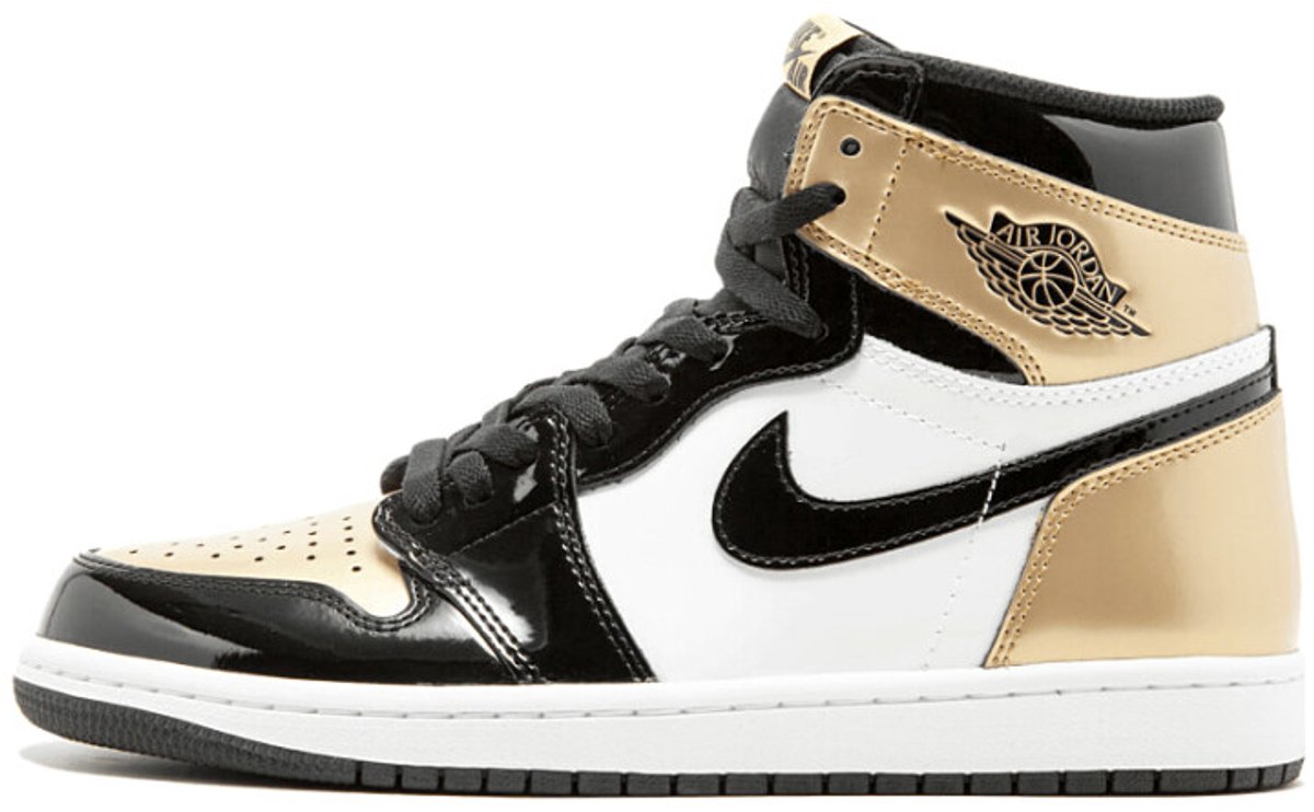 Jordan 1 Retro High NRG Patent Gold Toe - Maat 40