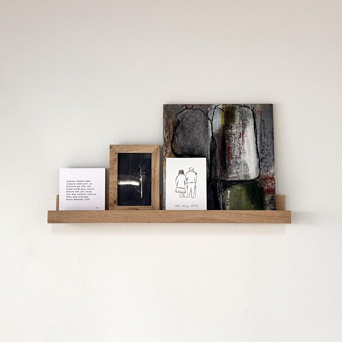 GoudmetHout® - Luxe fotoplank - 60 cm