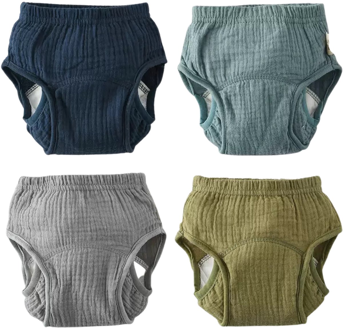 Jikkies Oefenbroekjes Zindelijkheid - Zindelijkheidsbroekjes - Oefenbroekjes - Potjes Training - 4 Stuks - 13 tot 18KG - Vrolijke Kleuren - Vrij van Schadelijke Stoffen