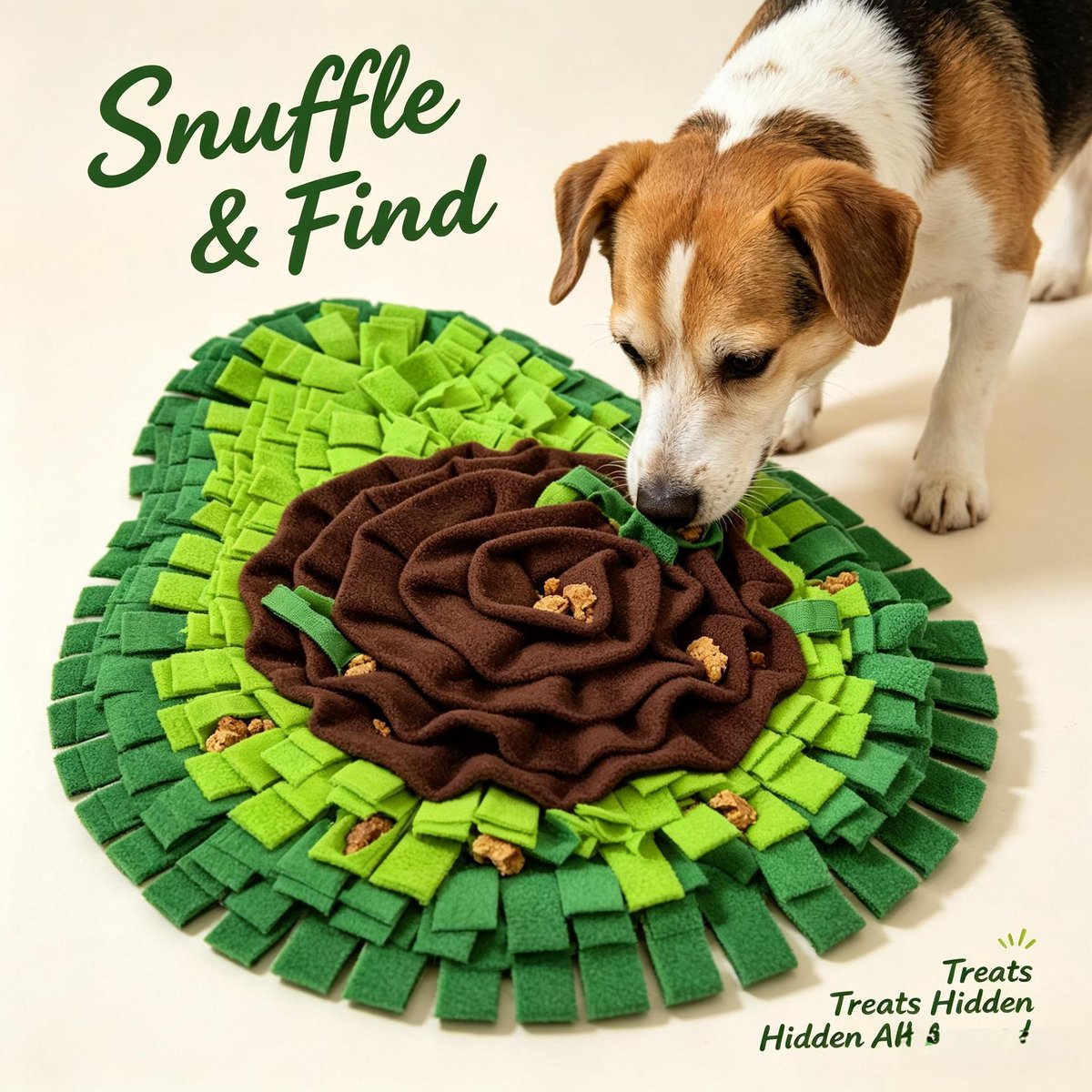 Snuffelmat voor huisdieren, speelmat voor huisdieren, slowfoodmat voor huisdieren, speelgoed voor huisdieren, training voor huisdieren, honden en katten, kleur，Model R 48 * 38 cm