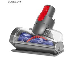 BLOSSOM Schroefvormige Anti-Klit Borstel voor Dyson V7/V8/V10/V11/V15 - Mini Turbo Zuigmond - Verwijdert Dierenharen, Mensenhaar & Huisstofmijt - Universeel Accessoire