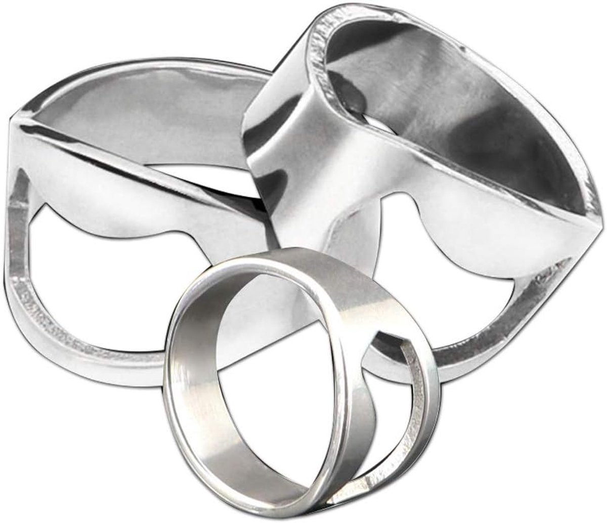 Flessenopener ring 20/21/22 mm - roestvrij staal - corrosiebestendig - eenvoudig mee te nemen - ShopVlot