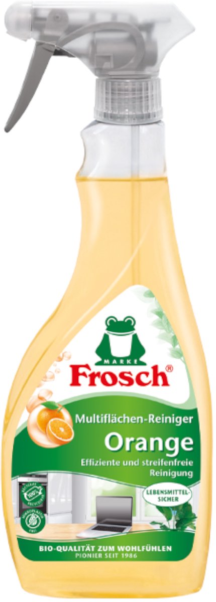 8x Frosch Multi-Surface Cleaner orange 500ml
