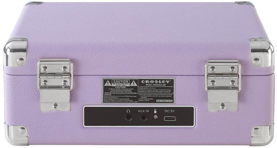 Crosley Cruiser CD-speler - Lavendel — afbeelding 5