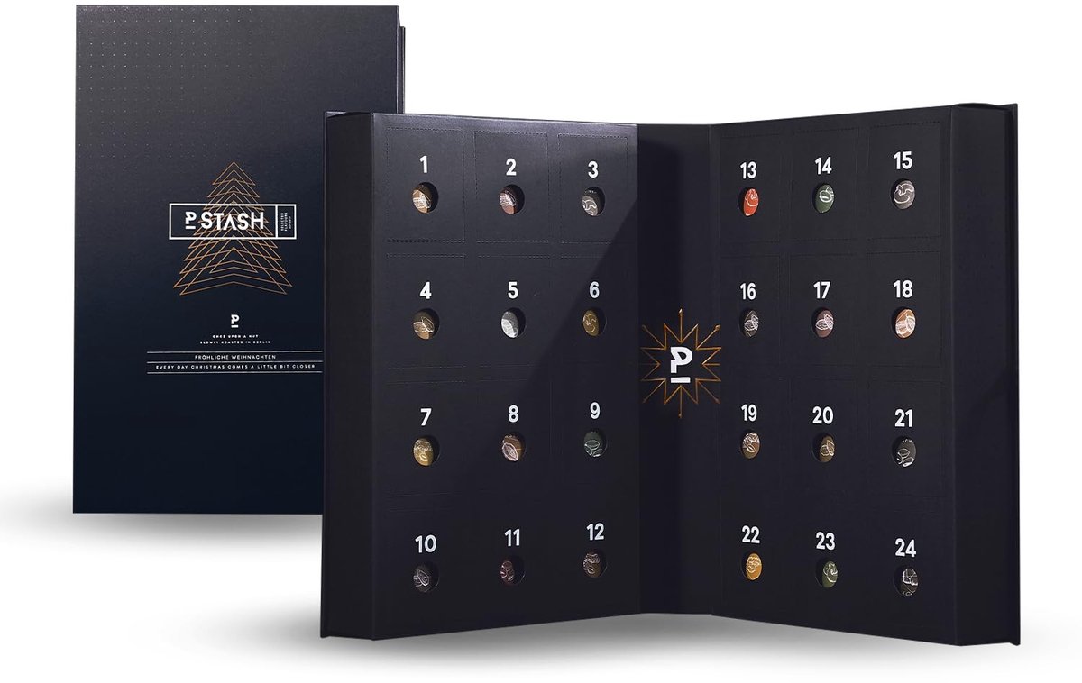 Dailygoods - Adventskalender 2025 - Kerstkalender met Noten en Chocolade