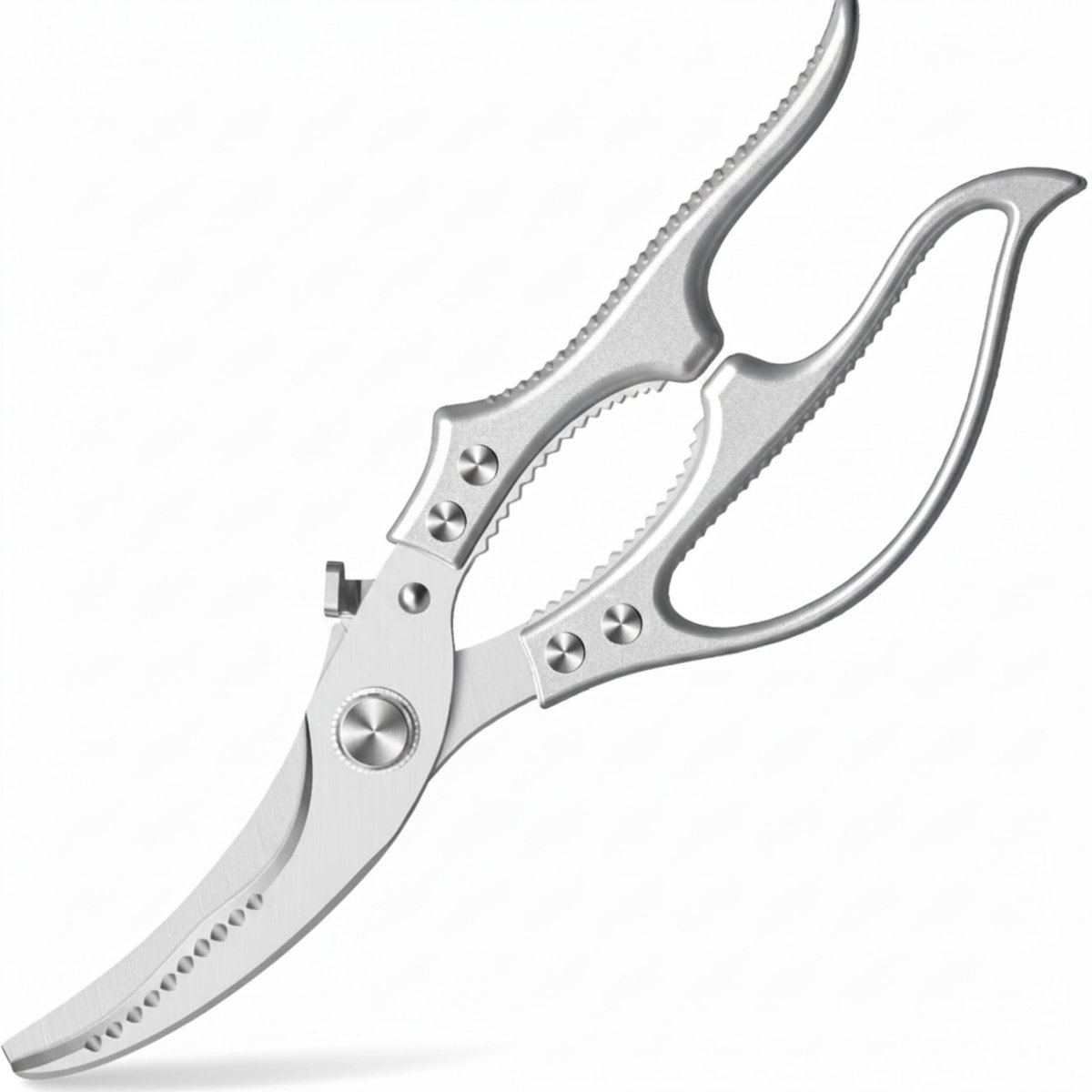 Dailygoods - Premium Gevogelteschaar - Robuuste Keukenschaar van Roestvrij Staal