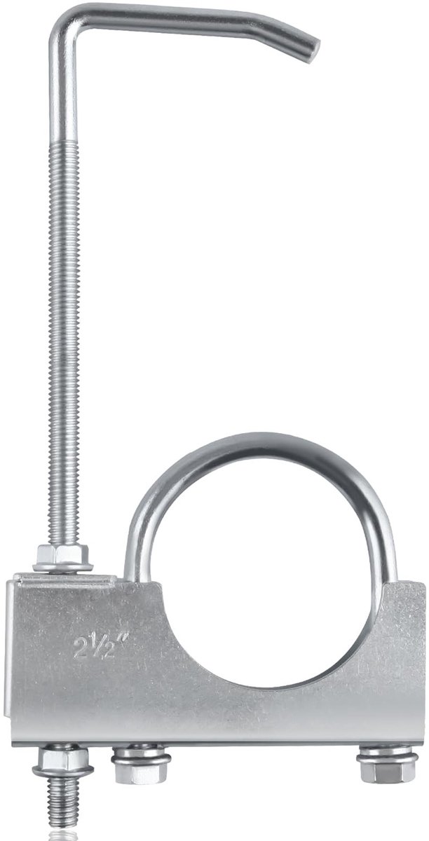 Dailygoods - Universele Uitlaatklem 2,5 Inch - Klem voor Auto en Truck Uitlaatsystemen