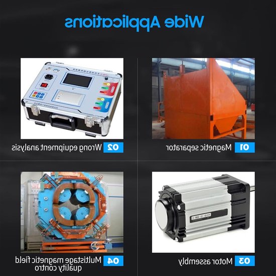 Polarisatietester voor Magnetische Velden - Identificeer Noord- en Zuidpool, Magnetische Detector voor N/S Polen — afbeelding 4