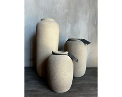 Flesvaas STILL| hoog model| 45 cm| kleur LATTE