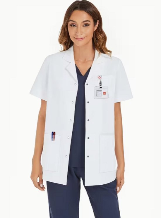 veste de soin-veste de soin femme-veste de soin-veste d'infirmière-infirmière-blouse de laboratoire-blouse de laboratoire-blouse de médecin-