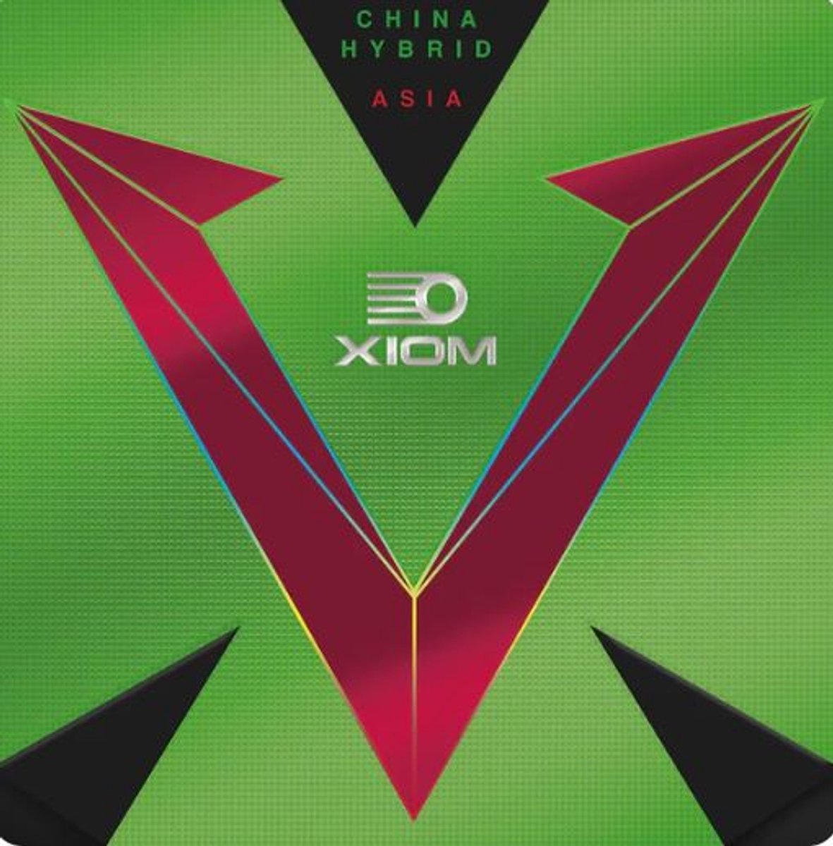 Xiom Vega Asia Hybrid - Rood - Max - Tafeltennis Rubbers