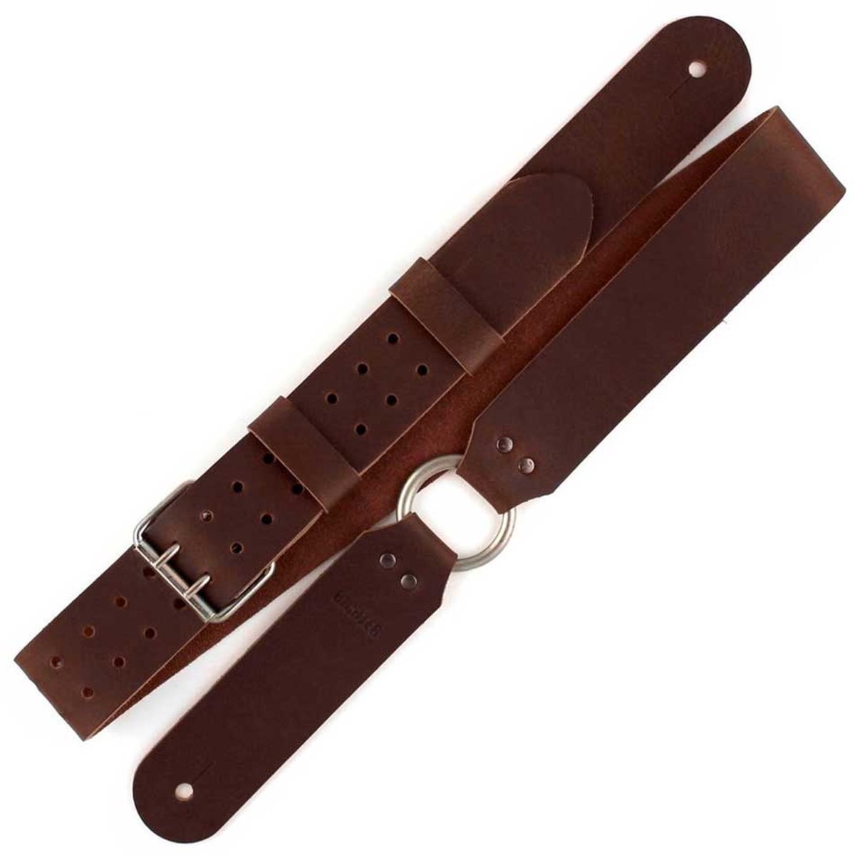 Richter Ring Brown Guitar Strap Gitaarband Bruin 1521