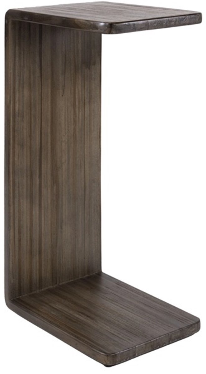 Overzettafel Maya Massief Teak Espresso C-Vorm