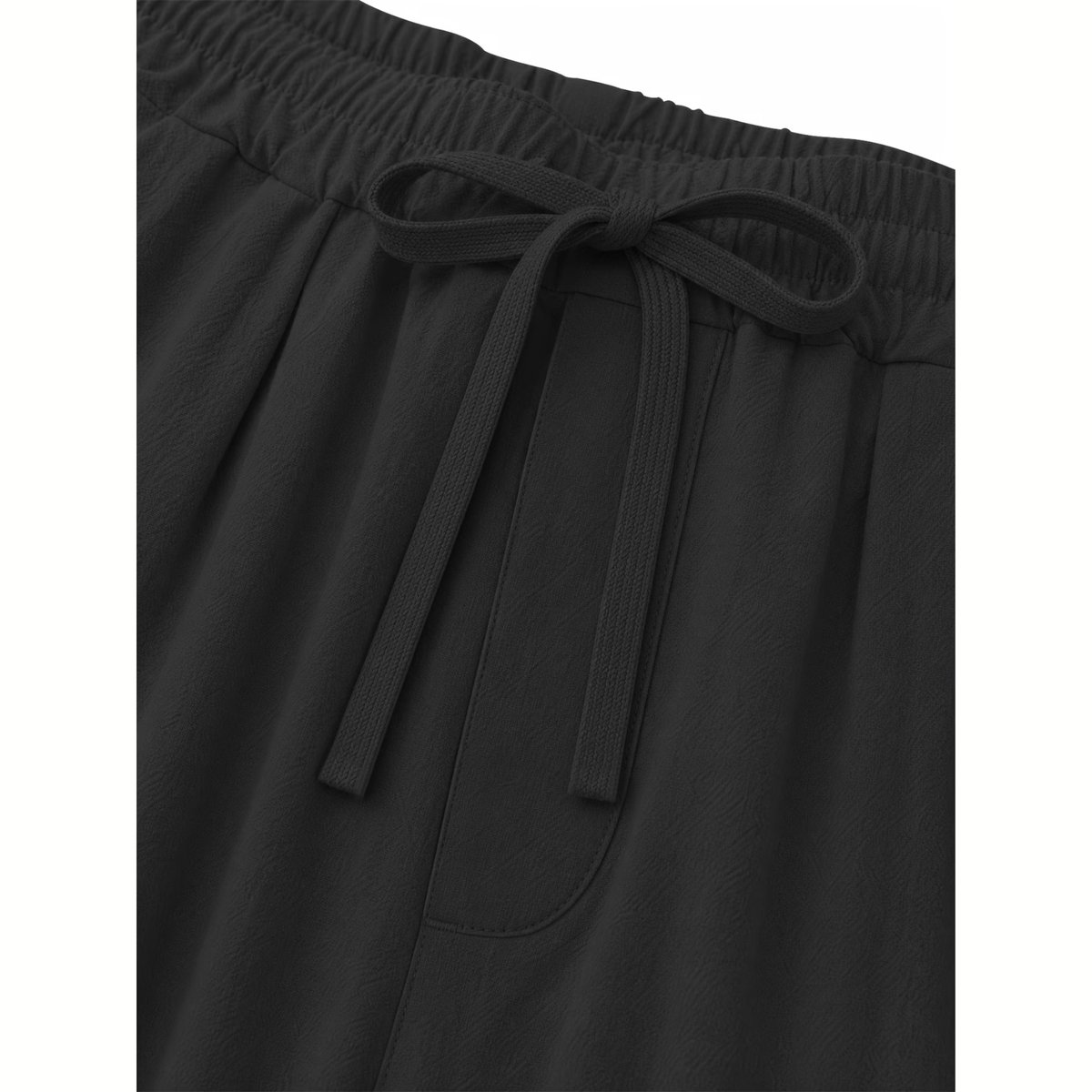 Currero Linnen Broek Heren - Zomerbroek - Volwassenen - Lange Broek - Pantalon - Strandbroek - Zomer - Ibiza Stijl - Zwart M