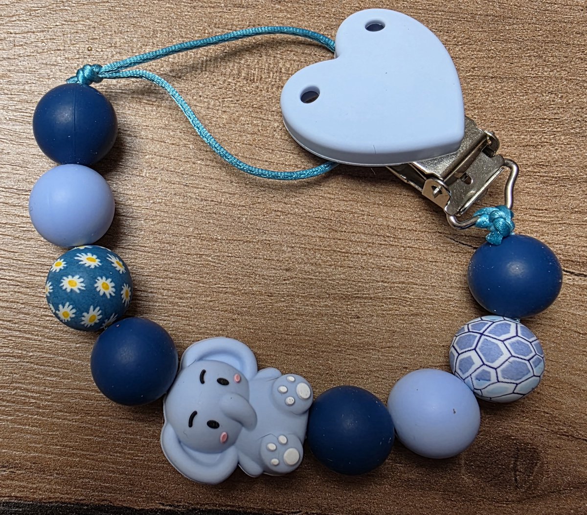 speenkoord blauw olifant