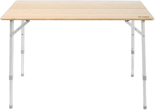 Happy Rhino - Campingtafel Bamboe Wilpattu Inklapbaar - Eettafels - Hout - 100 x 65 van Happy Rhino — afbeelding 3