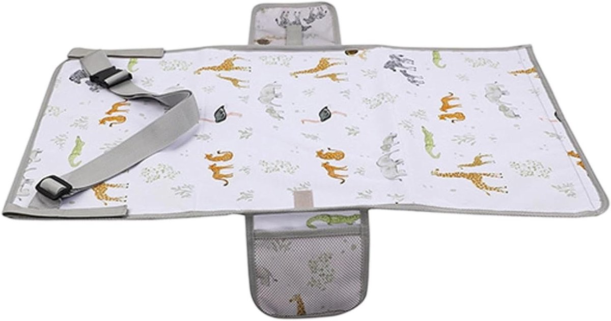 Vliegtuigbed Peuter - Reisbed Kinderen - Comfortabel Reizen - Met Voetensteun - 76 cm - Meerkleurig