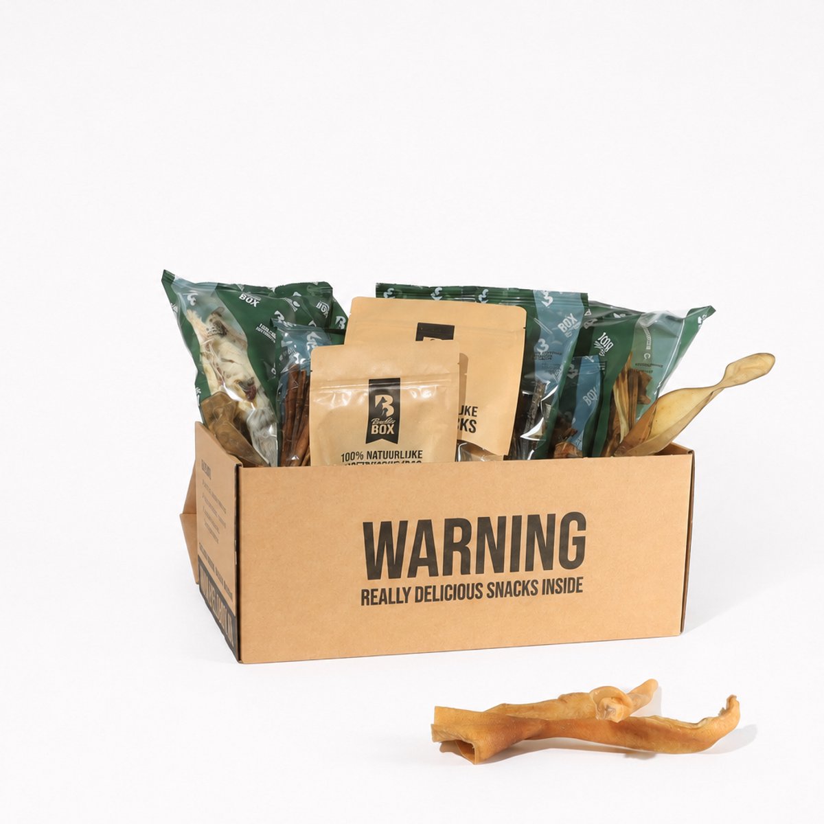 Puppy Hondensnacks Box – Zonder Speelgoed | Bellobox