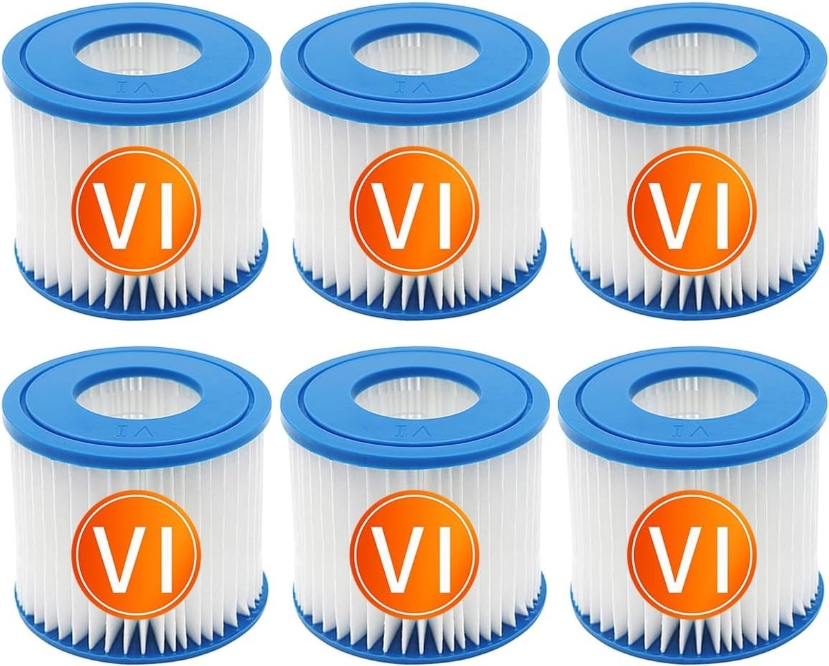 Vervangingsfilter voor Whirlpool, compatibel met Flowclear maat Vi, reservefiltercartridge voor zwembad en spa