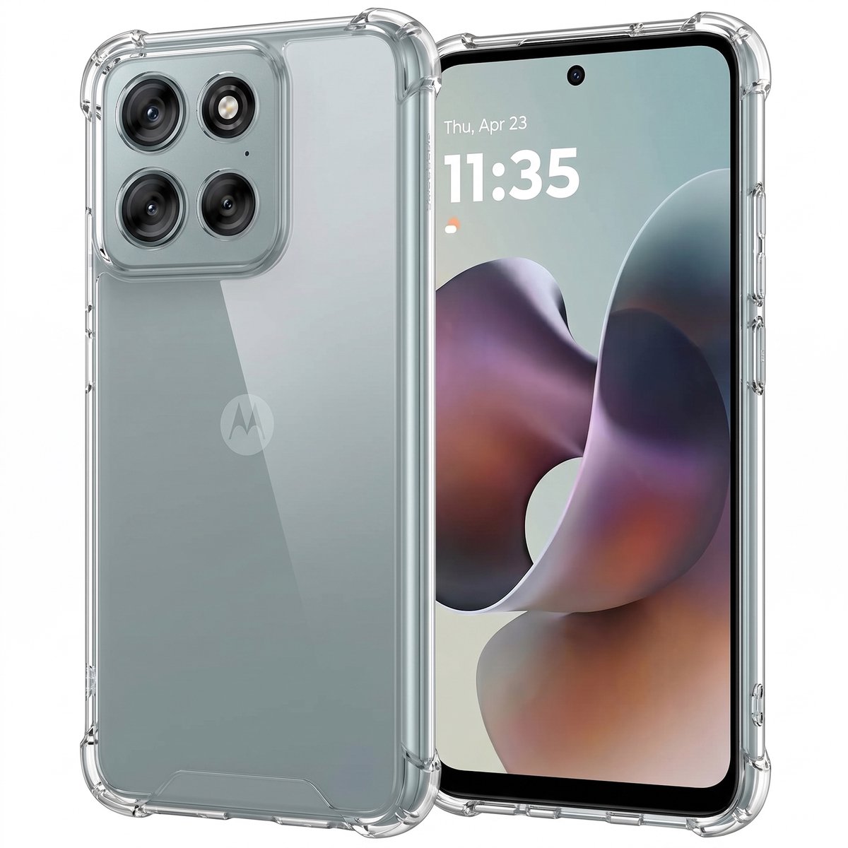 Hoesje geschikt voor Motorola Moto G36 – CrystalClear Back Cover – Schokbestendig – Transparant
