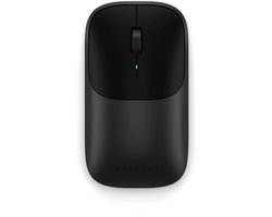Satechi Slim EX Draadloze Muis – Bluetooth 5.3 Connectiviteit – Verbinding met Twee Apparaten – Hoogwaardige Duurzame Materialen - Zwart