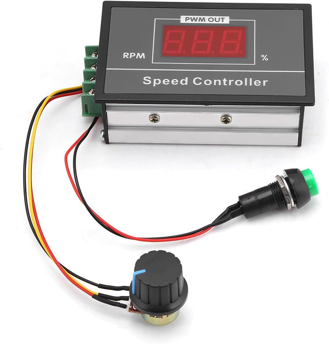 Speed Controller - Motor Speed Controller DC Motor Regulator 6-60V 12V 24V 36V 48V 30A PWM DC Motor Speed Controller - ShopVlot