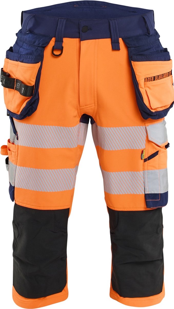Blåkläder Arbeit-shorts, piratenbroek met hoge zichtbaarheid, 4-way stretch 11231648