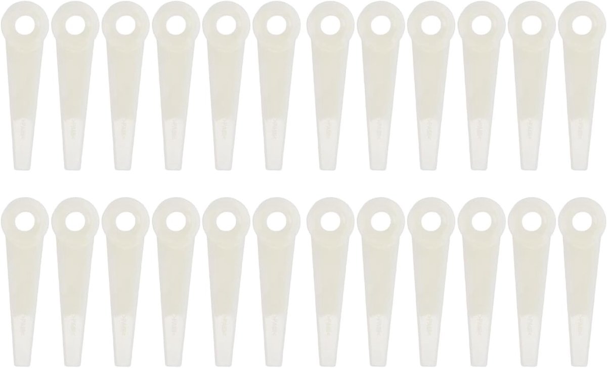 SnelShoppen - Brush Cutter Blades Vervangset 24 Stuks, Nylon Hoge Taaiheid, Slijtvast en Duurzaam voor Tuinschaar FS38 FS40 FS45 FS46 FS50