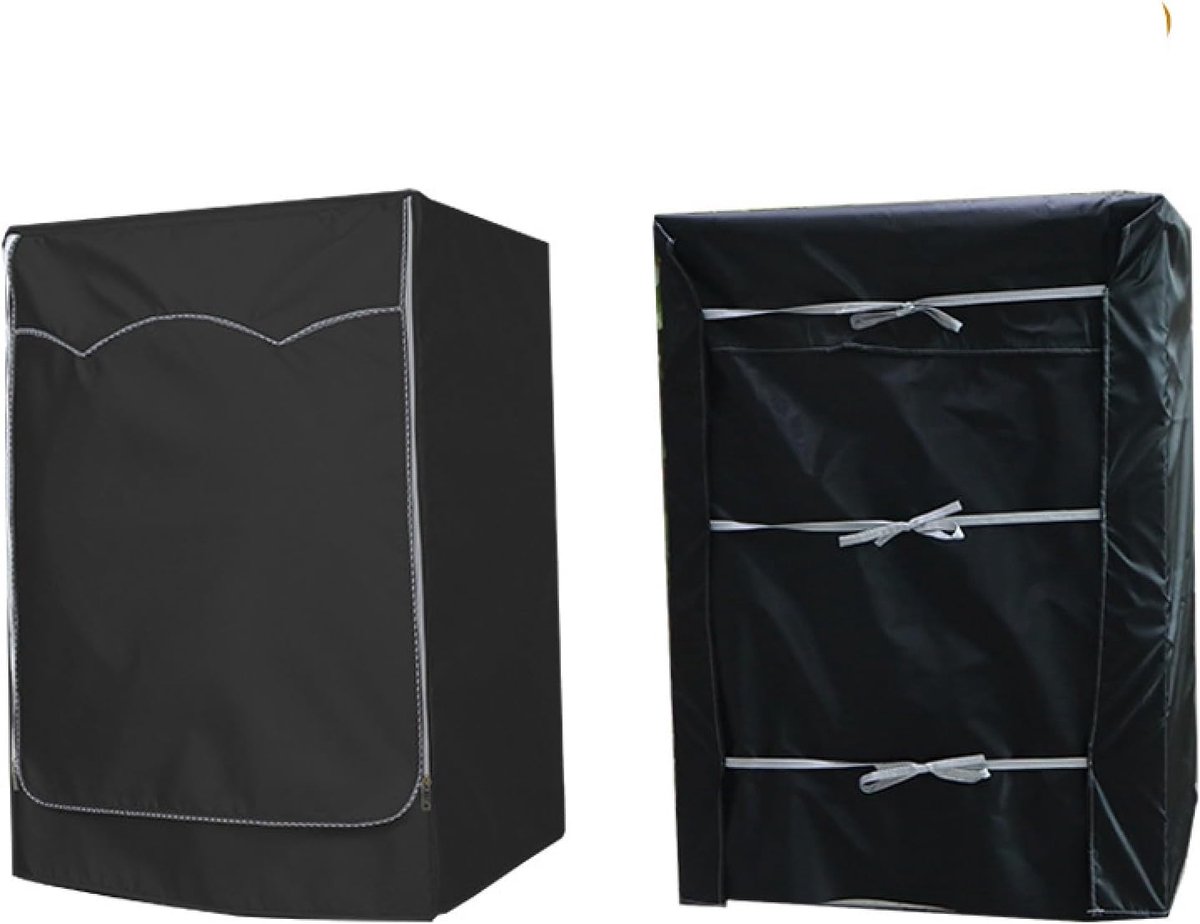 Wasmachine cover - robuust Oxford-gewebe - waterdicht en UV-bescherming - beschermt tegen weersinvloeden - ShopVlot