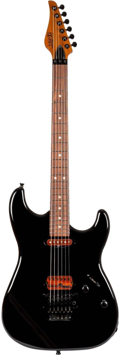 Jet JS-800 BKW ST-Style Elektrische Gitaar Black
