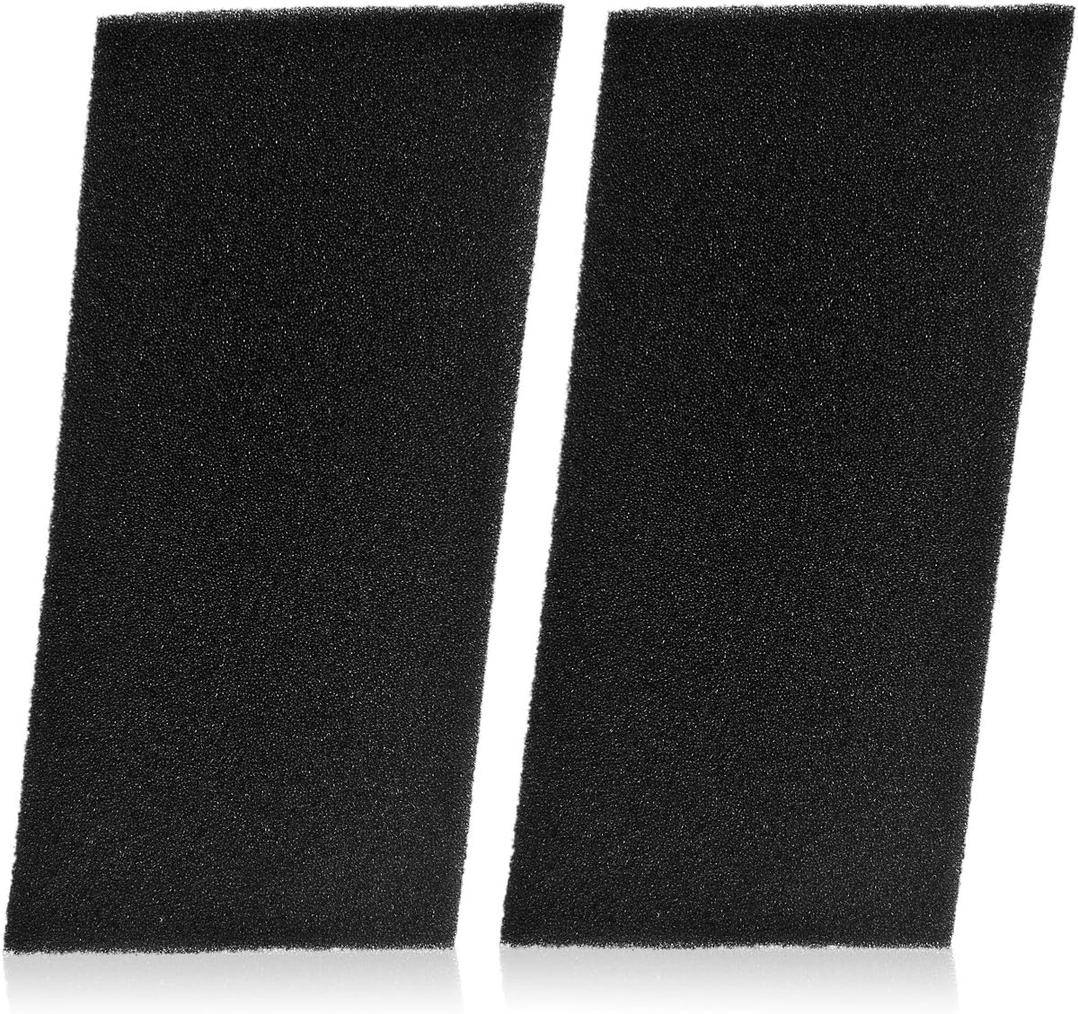 SnelShoppen - 2 Stuks Hoge Dichtheid Sponsfilter Pad voor Wasdrogers - 22.5 x 10.7 x 0.8 cm Universele Vervanging voor Wasmachines en Drogen, Pluisvan