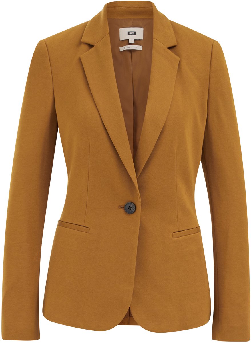 WE Fashion Dames getailleerde jersey stretch blazer