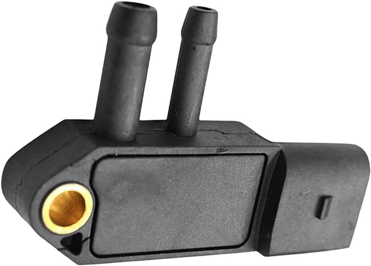 Uitlaatdruksensor - Druksensor Auto - Motoronderhoud - Vervangt Originele Onderdelen - 8 x 6 x 5 cm - Zwart