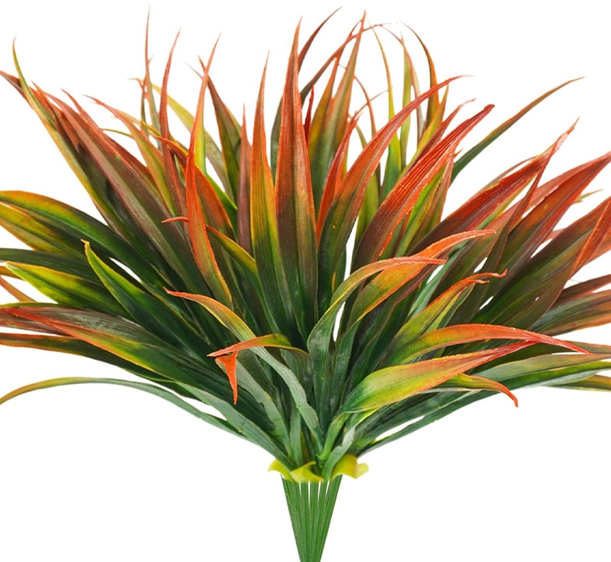 Omgoods - Set van 6 Kunstgras Planten, UV Bestendige Decoratie voor Binnen en Buiten
