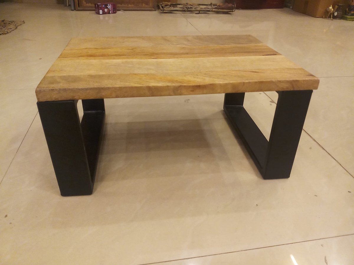 Omgoods - Mango houten opstapje met een draagvermogen tot 136 kg