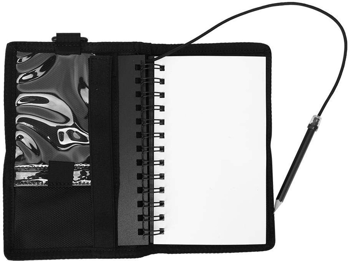 Omgoods- Onderwater Notitieboek Compact Design - PP Verbundmateriaal - PU Buitenlaag - Voor Waterschport - Lichtgewicht - Ideaal voor Duiken - Duiknotitieboek
